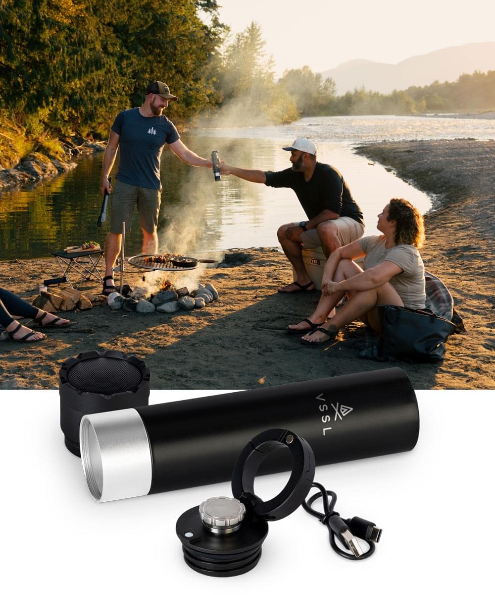 VSSL Insulated Flask - a tool for connection